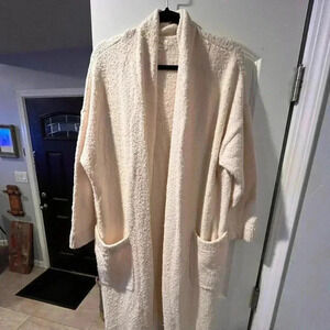 Paper Label Long Sweater Cardigan - S / P
